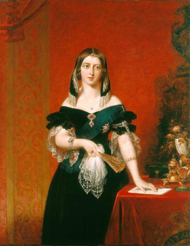 Paul, John Portrait of Queen Victoria oil painting picture